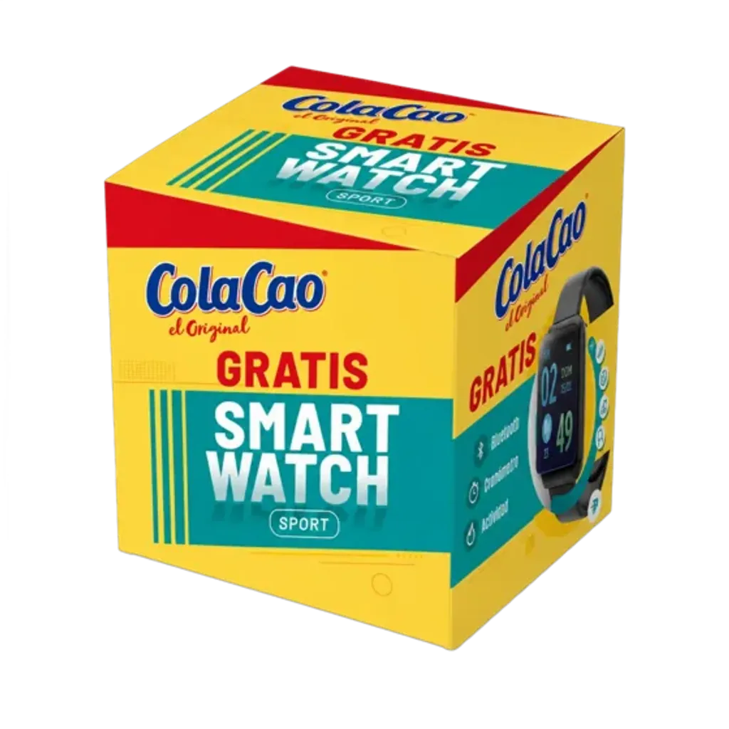Cubo expositor ColaCao